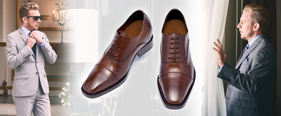 be taller with elevator dress shoes