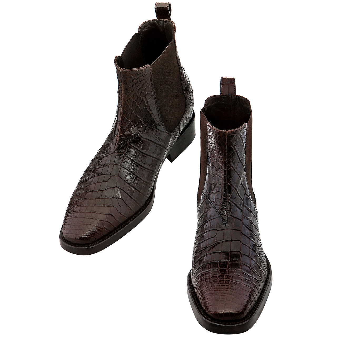 Cape Town - Elevator Shoes Guidomaggi, Crocodile Boots