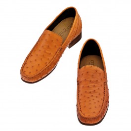 Port Elizabeth - Elevator Loafers in Ostrich Leather up to  display picture 1