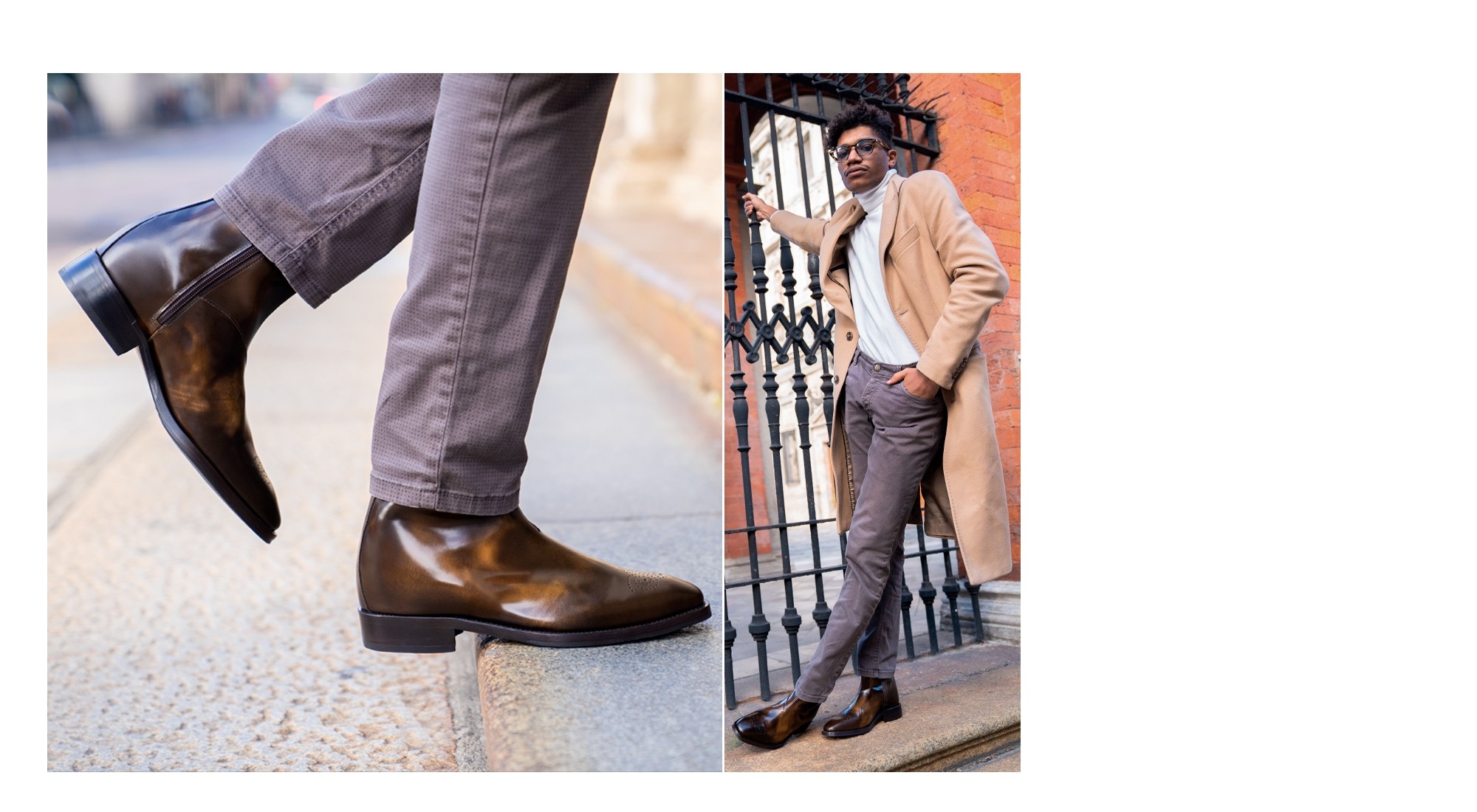 elevator chelsea boots