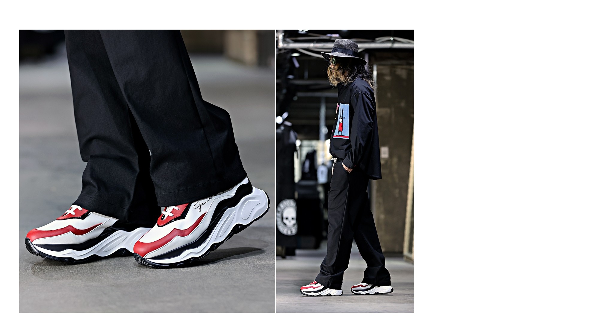 chunky sneakers