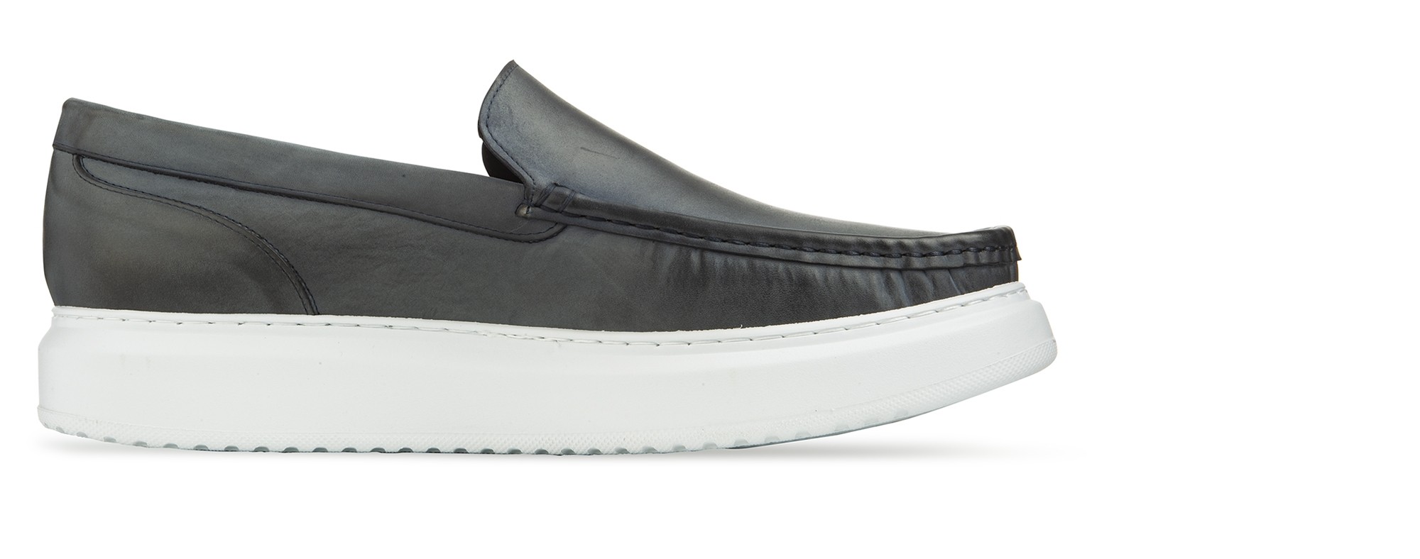 elevator loafer grey