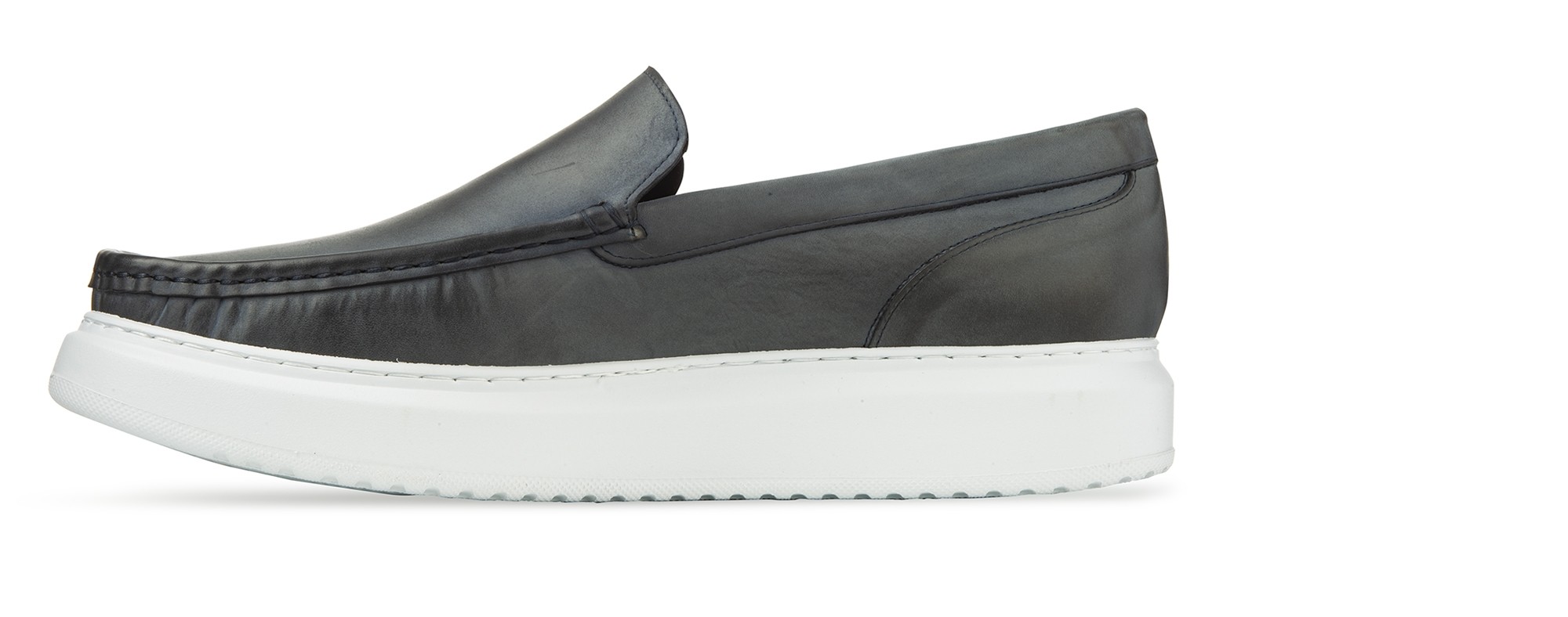 elevator loafer grey