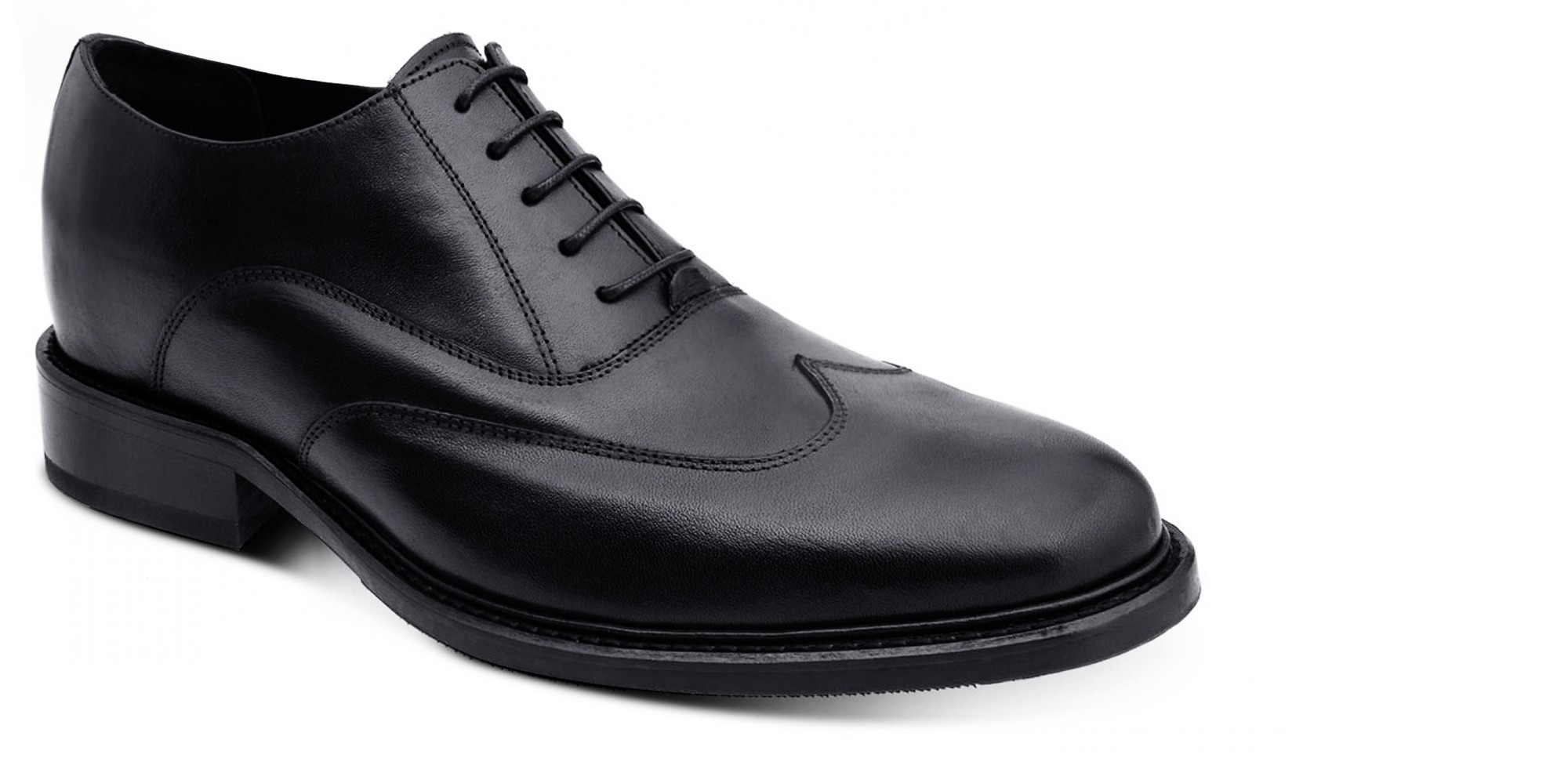 Firenze - Elevator Shoes in Full Grain Leather from 2.4 to 3.1 inches