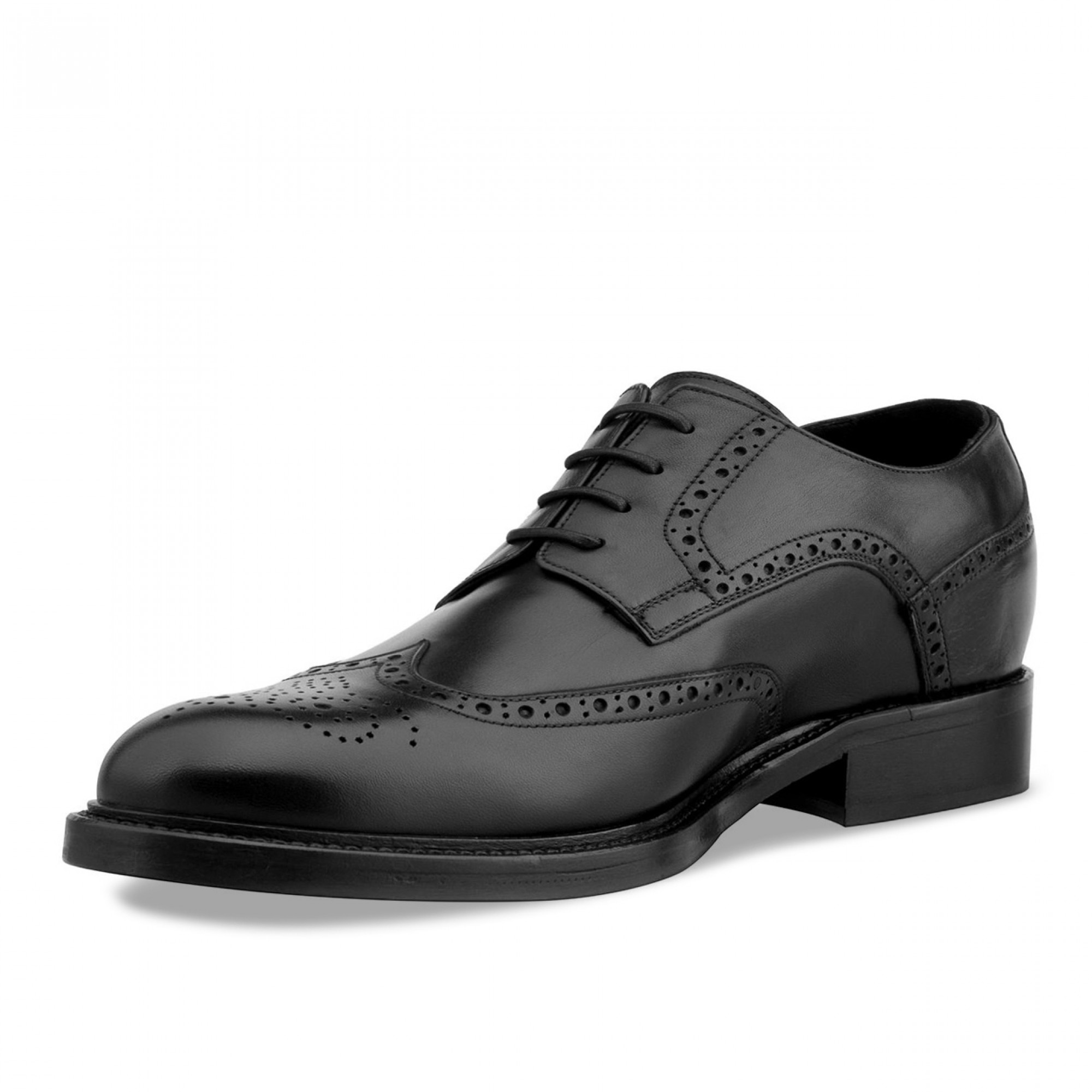 Venezia - Elevator Shoes in Full Grain Leather from 2.4 to 3.1 inches