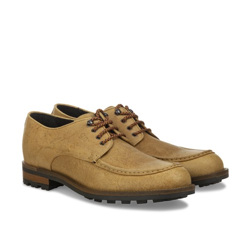 Cabanas - Elevator shoes in Full Grain Leather from 2.4 to 4 inches 