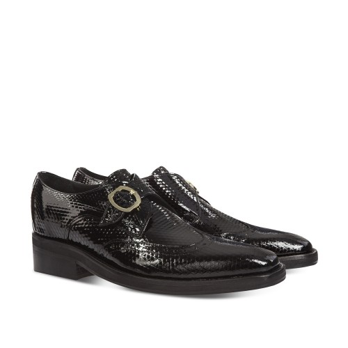 Saint Louis - Elevator Shoes in Patent Leather from 2.4 to 4 inches 
