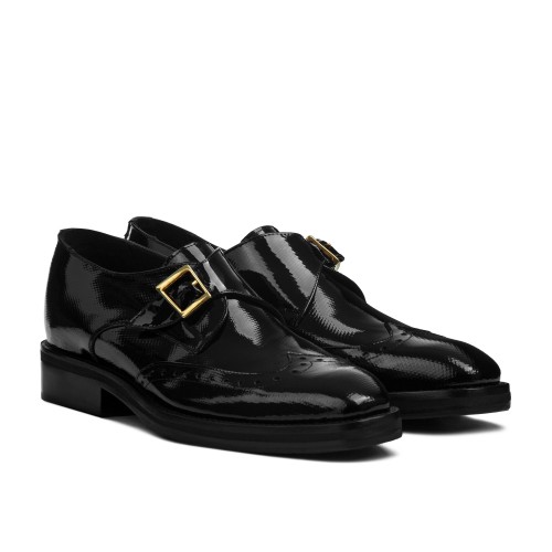 Saint Louis - Elevator Shoes in Patent Leather from 2.4 to 4 inches 
