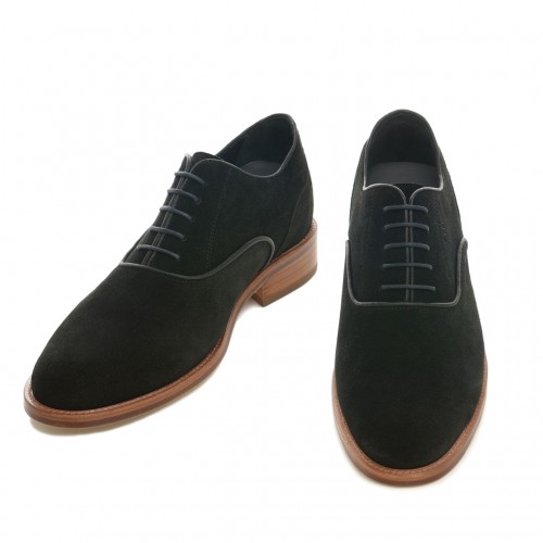 Dalmine - Elevator shoes in Suede Leather up to 2.6 inches
