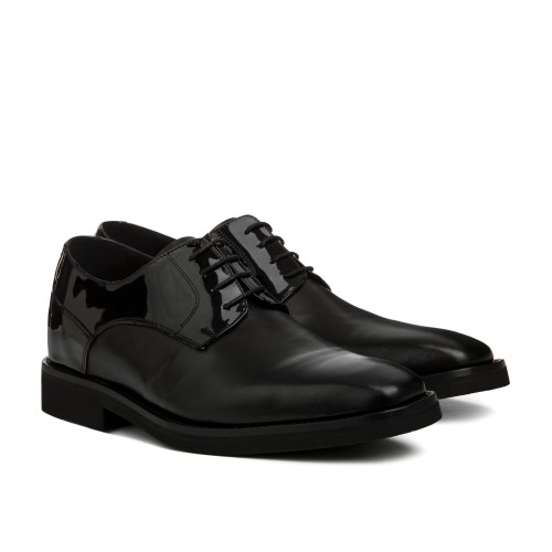 Anghiari - Elevator Dress Shoes in Brushed Leather from 2.4 to 3.1 inches 