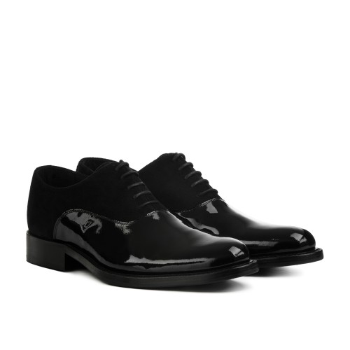 Sabbioneta - Elevator Dress Shoes in Mix of leathers from 2.4 to 3.1 inches 