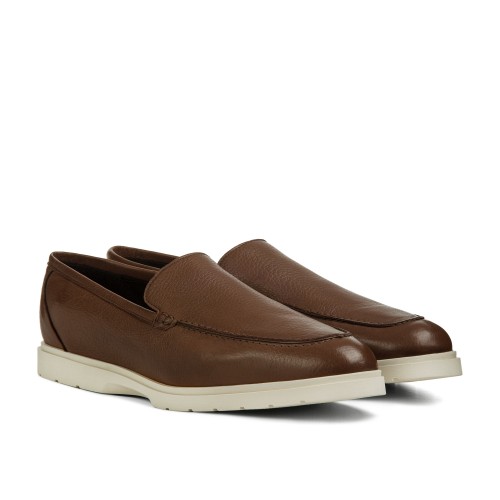 Termoli - Elevator Loafers in Deer Skin Leather up to 2.75 inches