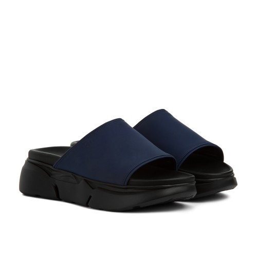 Flicudi - Elevator Sandals in Rubberized Effect Leather up to 2.4 inches