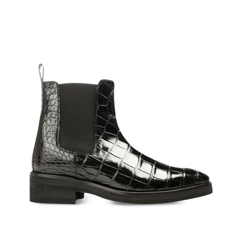 Clovis - Elevator Boots in Alligator Leather from 2.4 to 4 inches 