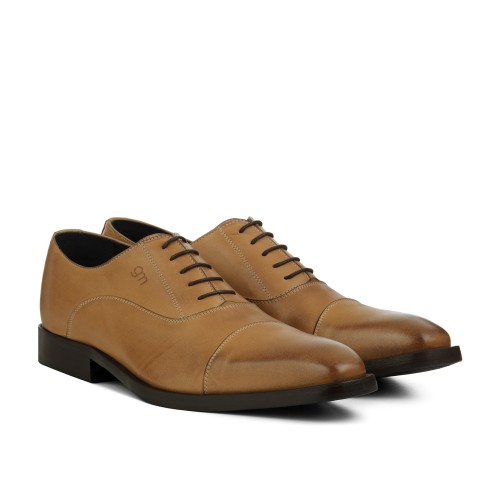 Salzburg - Elevator Shoes in Full grain Leather from 2.4 to 3.1 inches 
