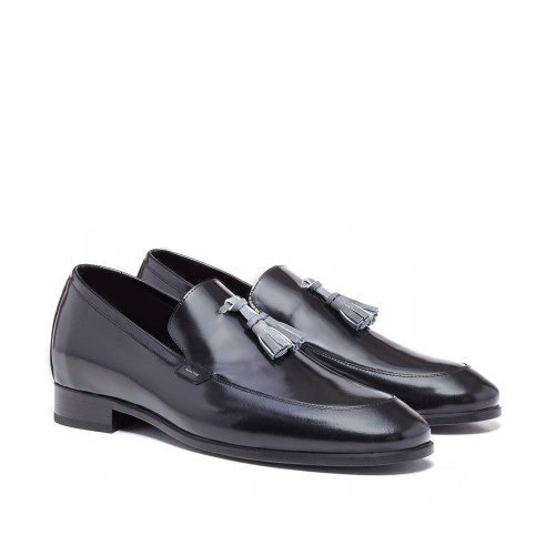 Saint Moritz - Elevator Loafers in Full grain Leather up to 2.6 inches