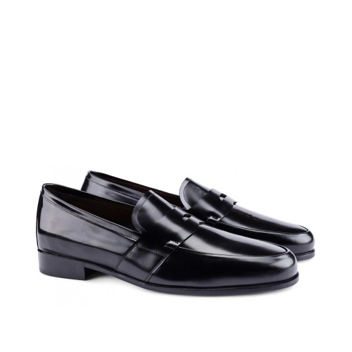 Champs-Elysées - Elevator Loafers in Full Grain Leather up to 2.6 inches