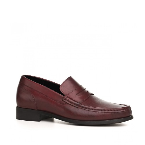 Avignon - Elevator Loafers in Full grain Leather up to 2.6 inches