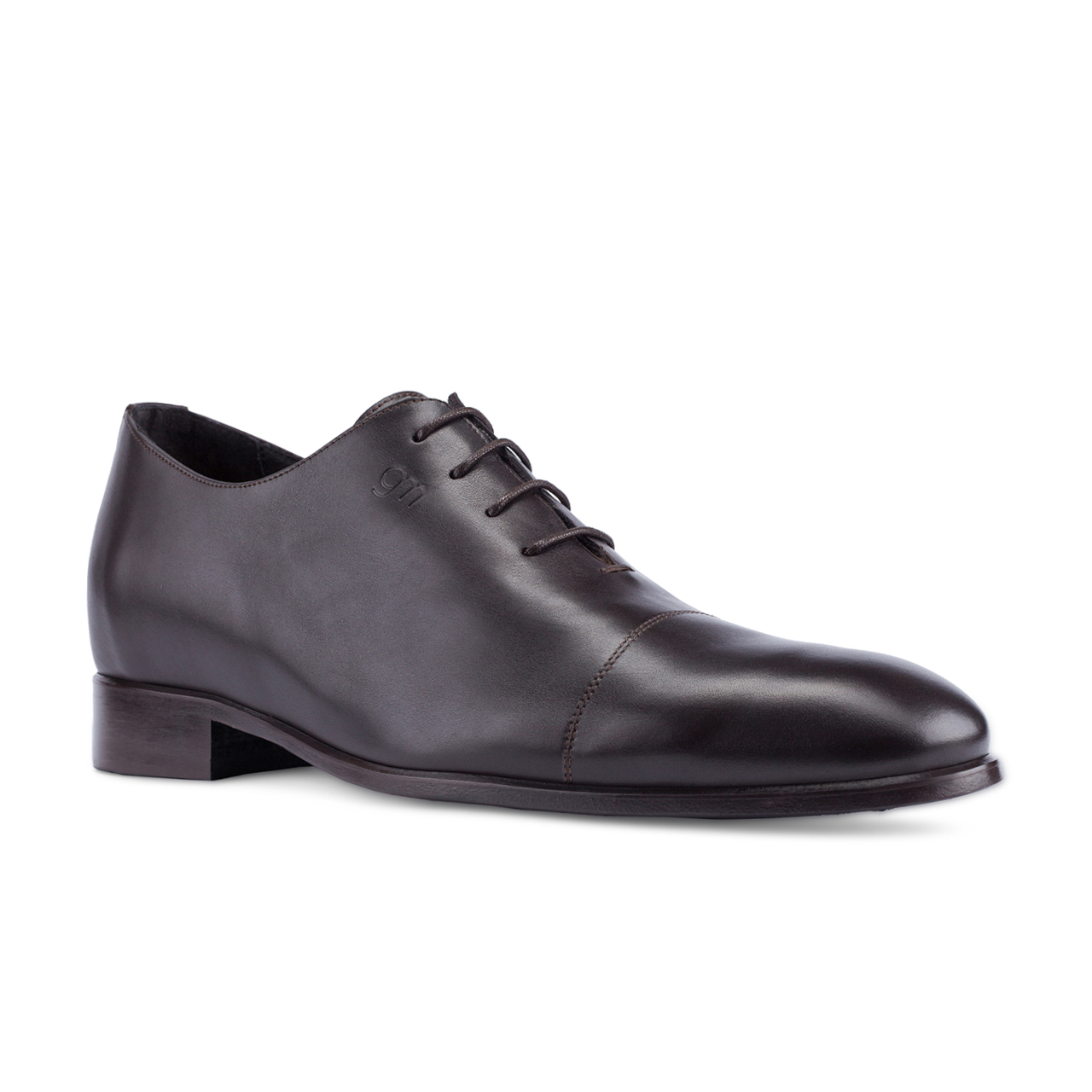 Oxford - Elevator Shoes in Full Grain Leather from 2.4 to 